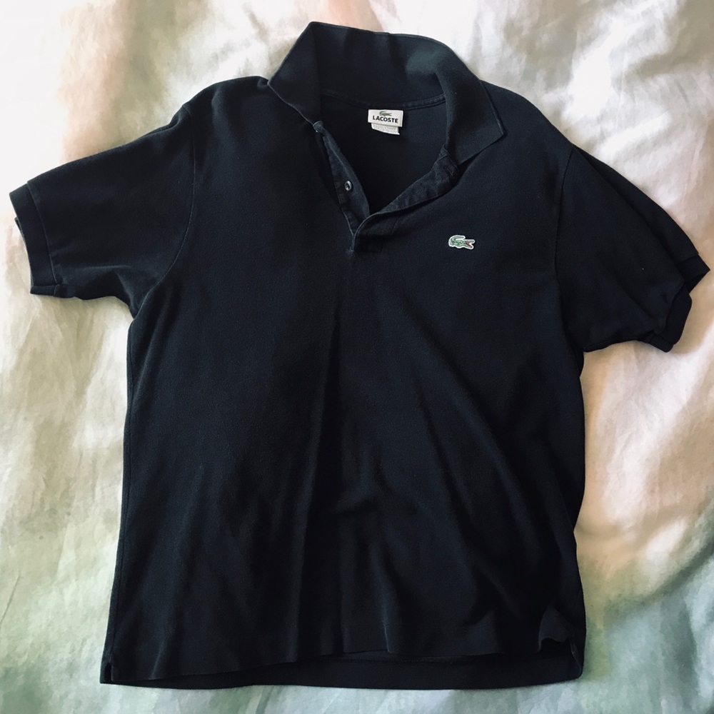 LACOSTE black polo